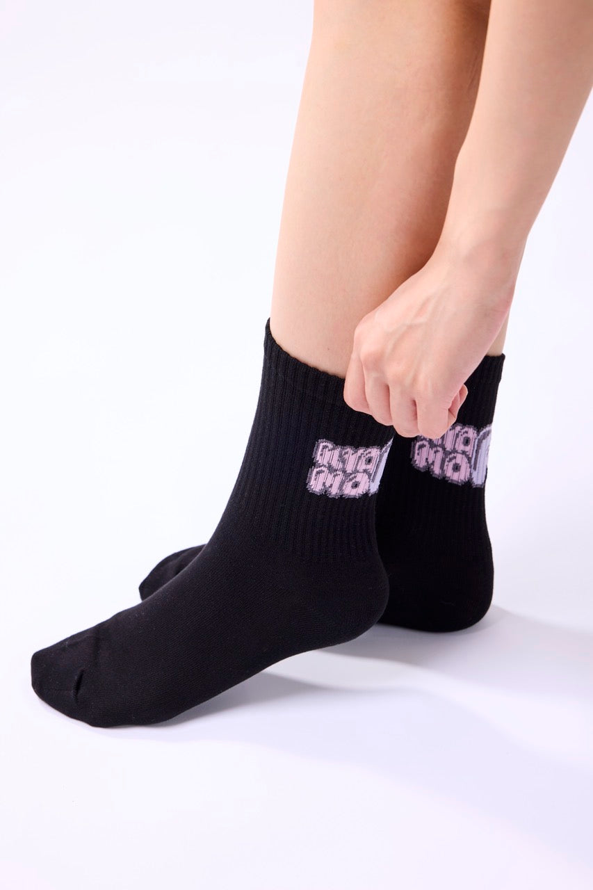 KYAFFY MOFFY logo socks