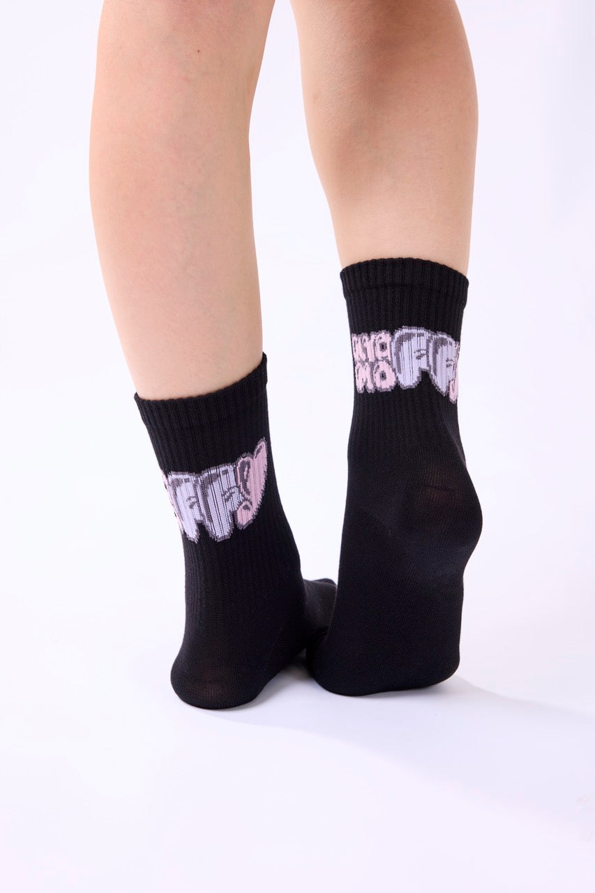 KYAFFY MOFFY logo socks