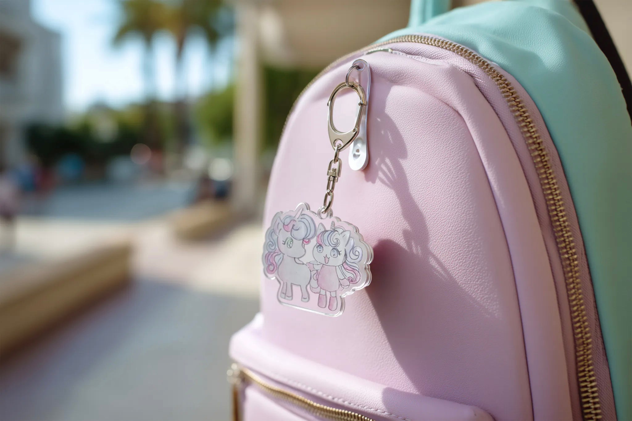 仲良しユニコーンアクキー