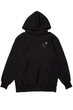 "Night and Cranes" pullover hoodie (fleece lining)