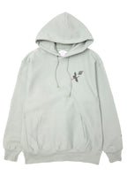 "Night and Cranes" pullover hoodie (fleece lining)