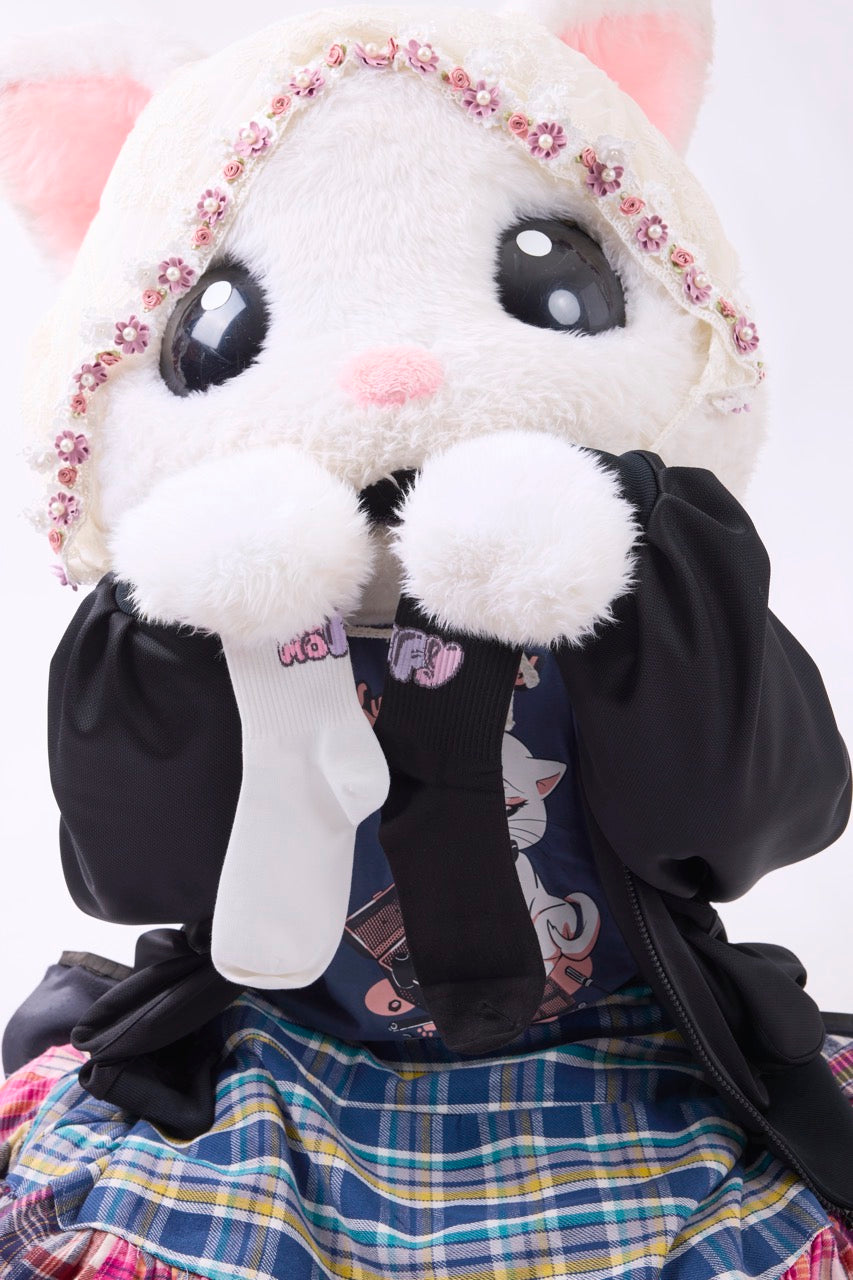 KyaffyMoffyロゴソックス