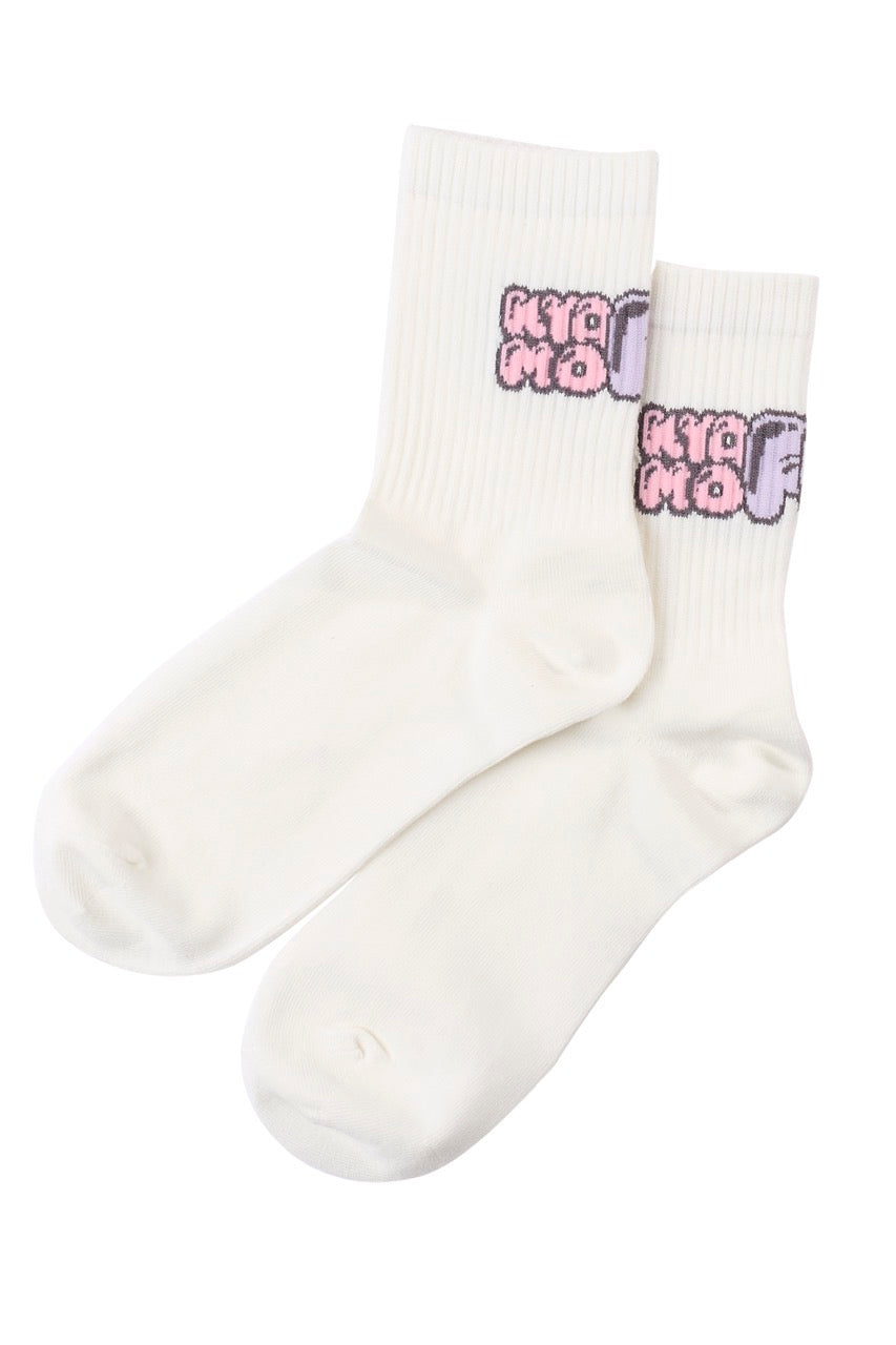 KYAFFY MOFFY logo socks