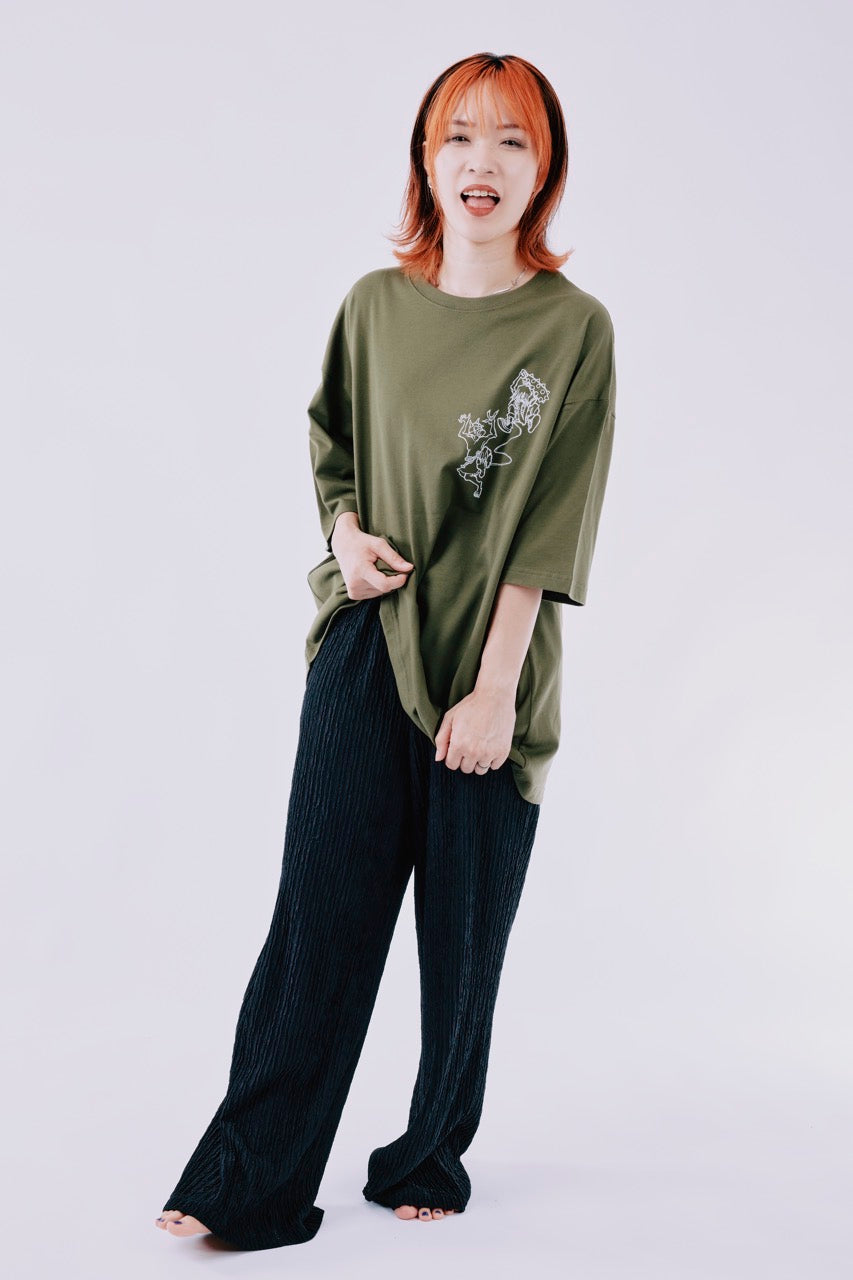 鬼金 ビッグシルエットTシャツ